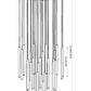 Z-Lite Forest 27-Light LED-Integrated Matte Black Steel Chandelier