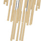 Z-Lite Forest 27-Light LED-Integrated Modern Gold Steel Chandelier
