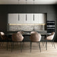 Z-Lite Forest 5" 1-Light LED Matte Black Steel Pendant Light