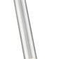 Z-Lite Forest 5" W x 24" H 1-Light LED Brushed Nickel Steel Pendant Light