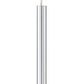 Z-Lite Forest 5" W x 24" H 1-Light LED Chrome Steel Mini Pendant Light