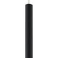 Z-Lite Forest 5" W x 24" H 1-Light LED Matte Black Steel Mini Pendant Light