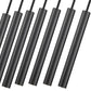 Z-Lite Forest 7-Light LED-Integrated Matte Black Steel Linear Chandelier