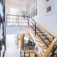 Z-Lite Forest 7-Light LED-Integrated Matte Black Steel Linear Chandelier