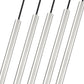 Z-Lite Forest 919MP24-5L-BN-LED 5-Light LED-Integrated Brushed Nickel Steel Linear Chandelier