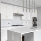 Z-Lite Forest 919MP24-5L-BN-LED 5-Light LED-Integrated Brushed Nickel Steel Linear Chandelier