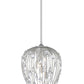 Z-Lite Gabriella 15" 5-Light Brushed Nickel Steel Frame Pendant Light