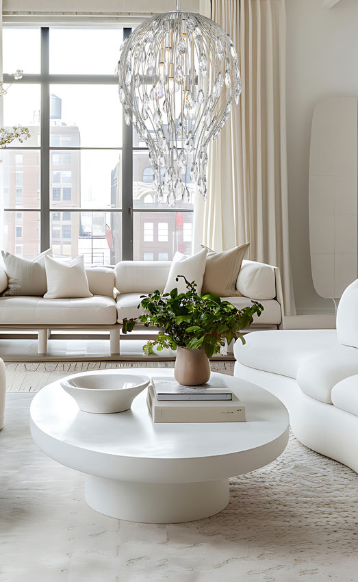 Z-Lite Gabriella 18" 6-Light Brushed Nickel Steel Frame Pendant Light