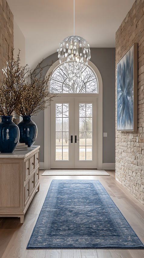 Z-Lite Gabriella 18" 6-Light Brushed Nickel Steel Frame Pendant Light