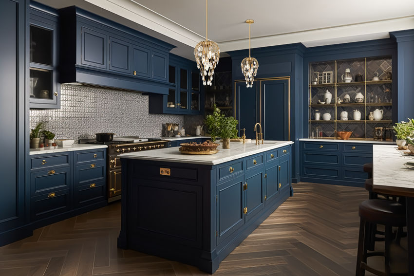 Z-Lite Gabriella 3-Light Modern Gold Steel Frame Pendant Light