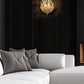 Z-Lite Gabriella 5" 2-Light Modern Gold Steel Frame Wall Sconce