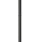 Z-Lite Gannon 10" W x 121" H 3-Light Black Stainless Steel Outdoor Post Mounted Fixture With Clear Beveled Glass Shade