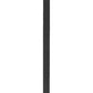 Z-Lite Gannon 16" W x 133" H 5-Light Black Stainless Steel Outdoor Post Mounted Fixture With Clear Beveled Glass Shade