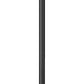 Z-Lite Gannon 16" W x 135" H 5-Light Black Stainless Steel Outdoor Post Mounted Fixture With Clear Beveled Glass Shade