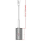 Z-Lite Gannon 16" W x 135" H 5-Light Black Stainless Steel Outdoor Post Mounted Fixture With Clear Beveled Glass Shade