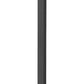 Z-Lite Gannon 5008PHBS-536P-BK 3-Light Black Stainless Steel Outdoor Post Mounted Fixture With Clear Beveled Glass Shade
