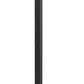 Z-Lite Gannon 5008PHBS-536P-BK 3-Light Black Stainless Steel Outdoor Post Mounted Fixture With Clear Beveled Glass Shade