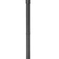 Z-Lite Gannon 5008PHXLR-567P-BK 3-Light Black Stainless Steel Outdoor Post Mounted Fixture With Clear Beveled Glass Shade
