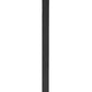 Z-Lite Gannon 5008PHXLS-536P-BK 3-Light Black Stainless Steel Outdoor Post Mounted Fixture With Clear Beveled Glass Shade