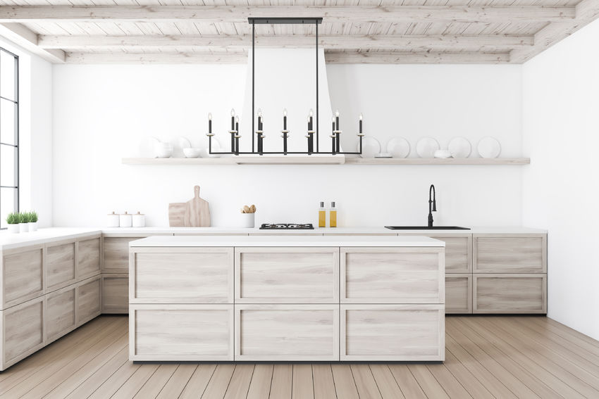 Z-Lite Gaultier 57" 12-Light Matte Black and Mordern Gold Steel Frame Linear Chandelier