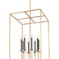 Z-Lite Gaultier 6100-44MGLD 8-Light Mordern Gold Steel Frame Chandelier