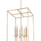 Z-Lite Gaultier 6100-44MGLD 8-Light Mordern Gold Steel Frame Chandelier