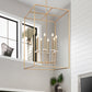 Z-Lite Gaultier 6100-44MGLD 8-Light Mordern Gold Steel Frame Chandelier