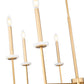 Z-Lite Gaultier 6100-8MGLD 8-Light Mordern Gold Steel Frame Chandelier