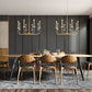 Z-Lite Gaultier 6100-8MGLD 8-Light Mordern Gold Steel Frame Chandelier