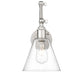 Z-Lite Gayson 8" 1-Light Brushed Nickel Steel Wall Sconce