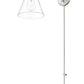 Z-Lite Gayson 8" 1-Light Brushed Nickel Steel Wall Sconce
