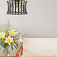 Z-Lite Geist 17" 3-Light Bronze Gold Steel Pendant Light