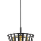 Z-Lite Geist 17" 3-Light Bronze Gold Steel Pendant Light