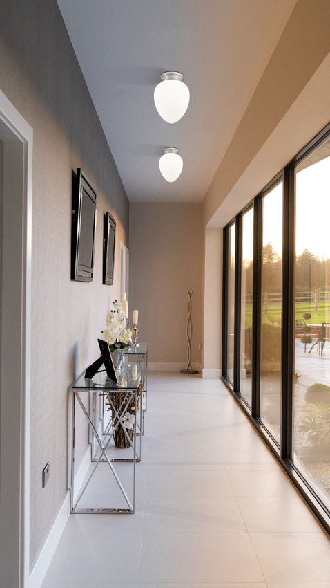 Z-Lite Gideon 10" 1-Light Brushed Nickel and Etched Opal Glass Shade Flush Mount Lighting