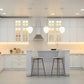 Z-Lite Gideon 10" 1-Light Brushed Nickel and Etched Opal Glass Shade Pendant Light
