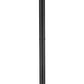 Z-Lite Glenwood 586PHBR-567P-BK 1-Light Black Aluminum Frame Clear Glass Shade Outdoor Post Mounted Fixture