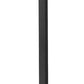 Z-Lite Glenwood 586PHBS-536P-BK 1-Light Black Aluminum Frame Clear Glass Shade Outdoor Post Mounted Fixture