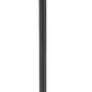 Z-Lite Glenwood 586PHMR-519P-BK 1-Light Black Aluminum Frame Clear Glass Shade Outdoor Post Mounted Fixture