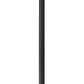 Z-Lite Glenwood 586PHMR-519P-BK 1-Light Black Aluminum Frame Clear Glass Shade Outdoor Post Mounted Fixture