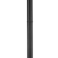 Z-Lite Glenwood 586PHMR-567P-BK 1-Light Black Aluminum Frame Clear Glass Shade Outdoor Post Mounted Fixture