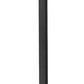 Z-Lite Glenwood 586PHMS-536P-BK 1-Light Black Aluminum Frame Clear Glass Shade Outdoor Post Mounted Fixture