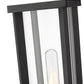 Z-Lite Glenwood 6" W x 15" H 1-Light Black Outdoor Post Mount Fixture With Clear Glass Shade