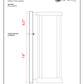 Z-Lite Glenwood 8" W x 20" H 1-Light Black Aluminum Outdoor Wall Sconce With Clear Glass Shade