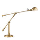 Z-Lite Grammercy Park 10" 1-Light Heritage Brass Steel Table Lamp