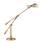 Z-Lite Grammercy Park 10" 1-Light Heritage Brass Steel Table Lamp