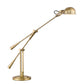 Z-Lite Grammercy Park 10" 1-Light Heritage Brass Steel Table Lamp