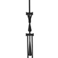 Z-Lite Grammercy Park 10" 1-Light Matte Black Steel Table Lamp