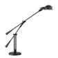 Z-Lite Grammercy Park 10" 1-Light Matte Black Steel Table Lamp