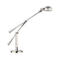 Z-Lite Grammercy Park 10" 1-Light Polished Nickel Steel Table Lamp