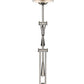 Z-Lite Grammercy Park 10" 1-Light Polished Nickel Steel Table Lamp
